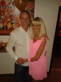 Mark and Sarah at Ross' Birthday